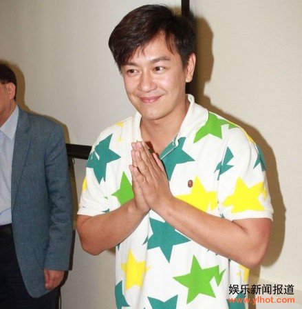 陈浩民召开记会向传媒宣佈喜讯